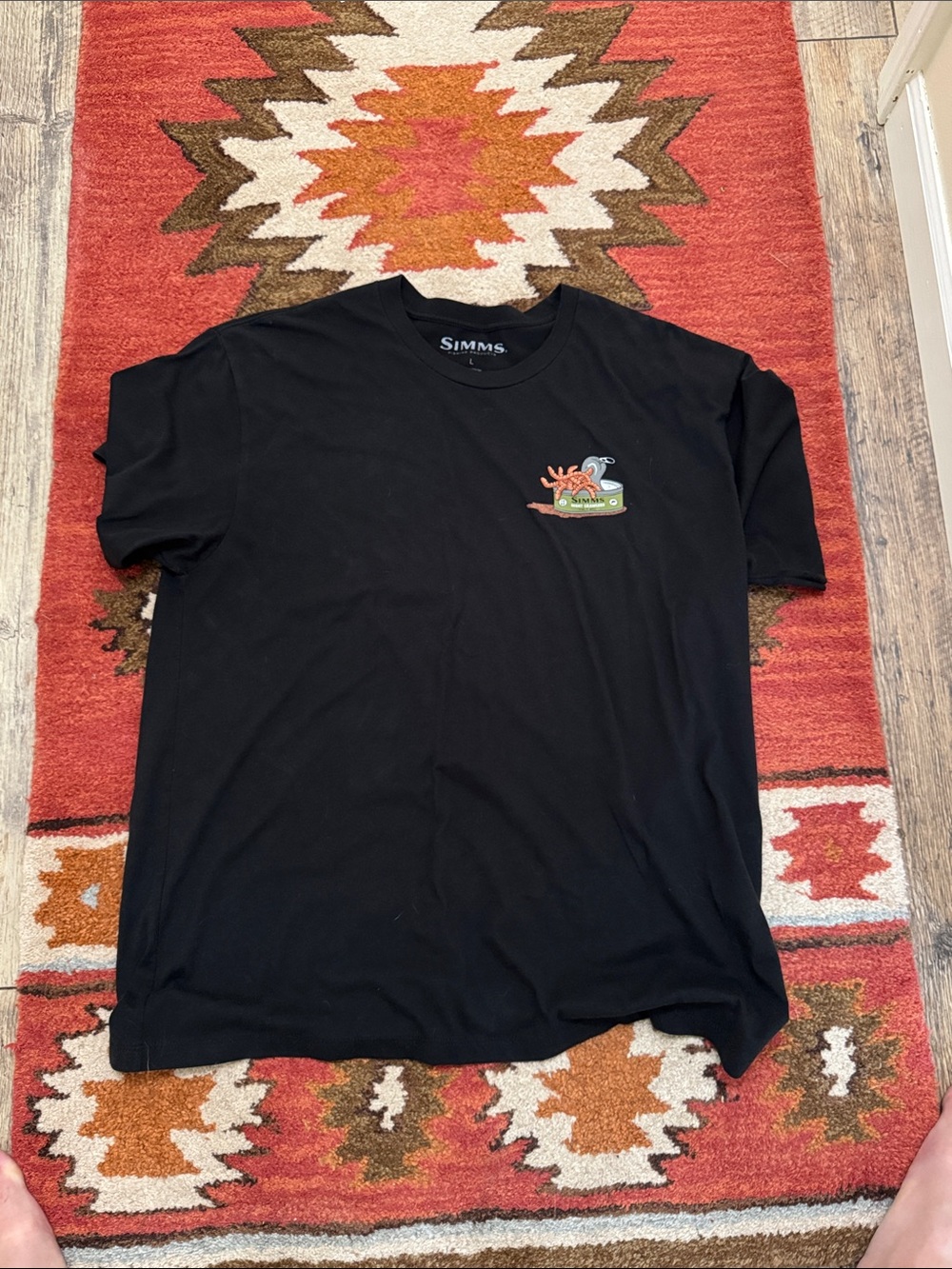 Simms Fishing Nightcrawler T Shirt